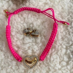 Juicy Couture Bracelet & Earrings Bundle